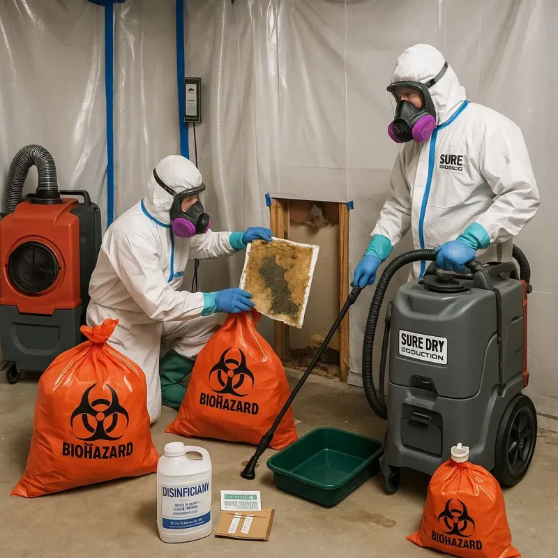 Contaminated Water Handling Protocols process in Nelsonville, OH