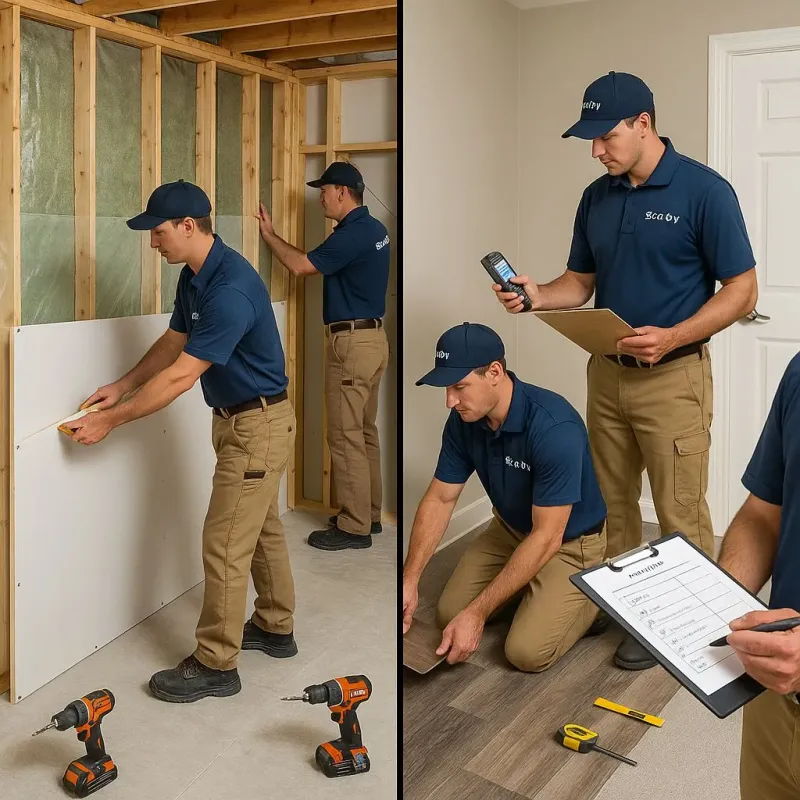 Repairs and Reconstruction process in Nelsonville, OH